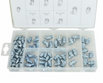 Box of 110pc Assorted Grease Nipples
